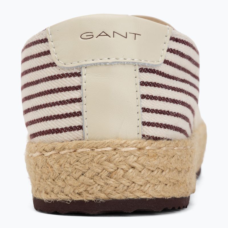 Women's espadrilles GANT Raffiaville brown/cream 6