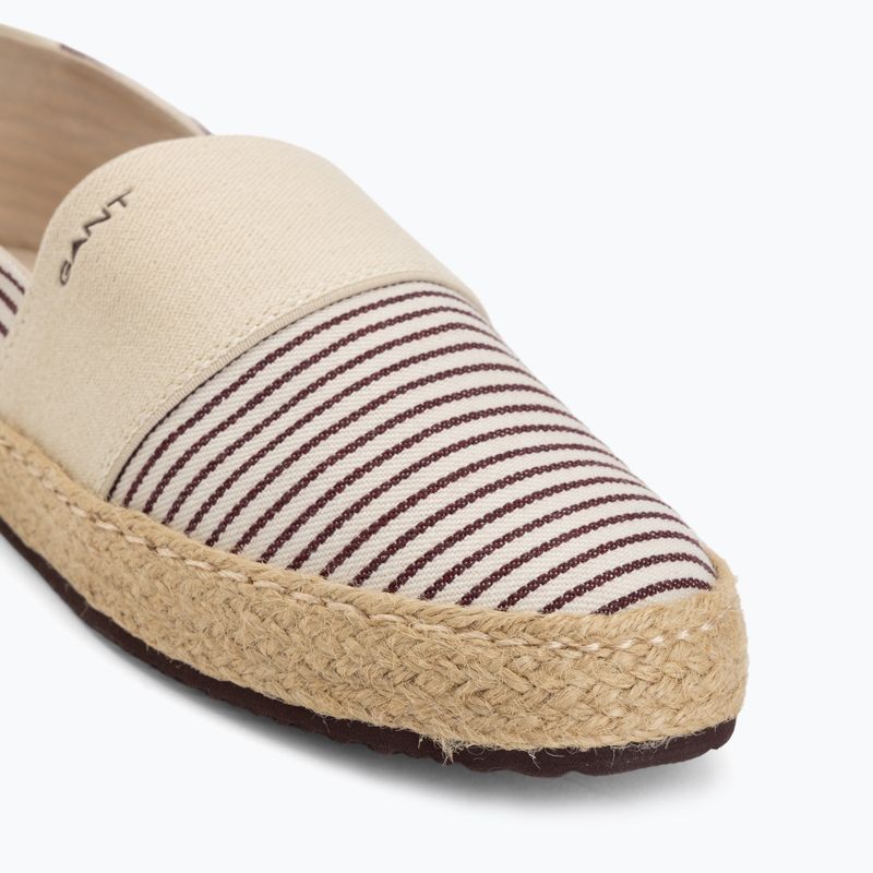 Women's espadrilles GANT Raffiaville brown/cream 7