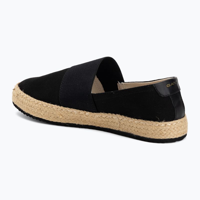 Women's espadrilles GANT Raffiaville black 3