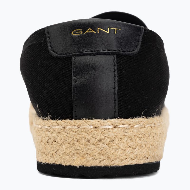 Women's espadrilles GANT Raffiaville black 6