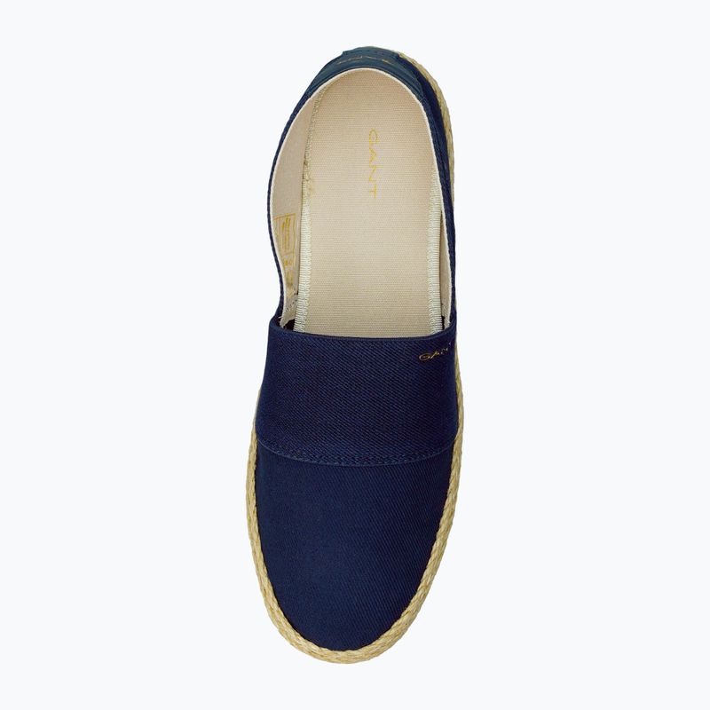 Women's espadrilles GANT Raffiaville marine 5