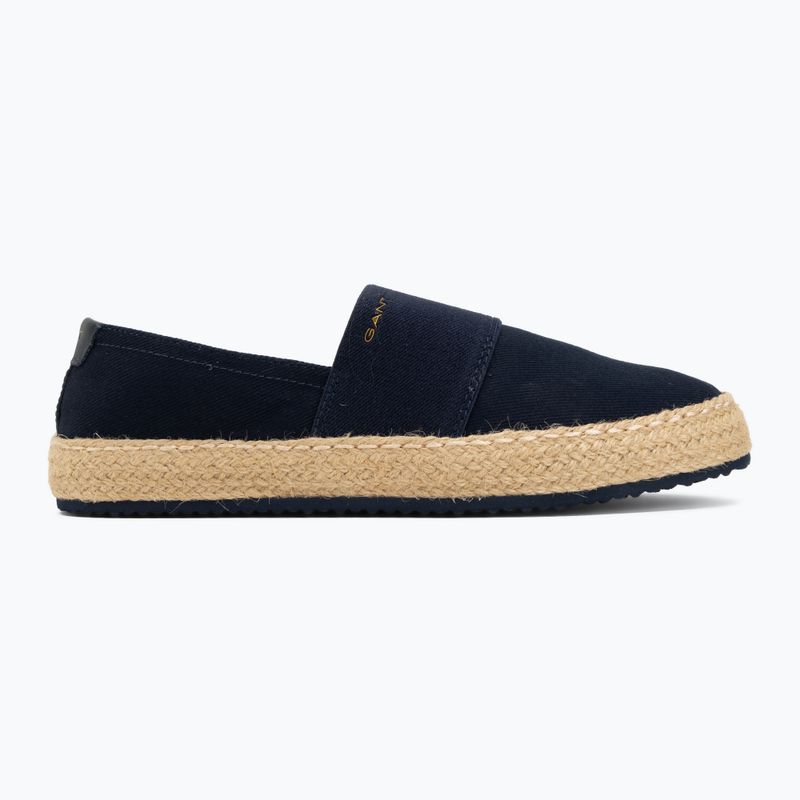 Women's espadrilles GANT Raffiaville marine 2
