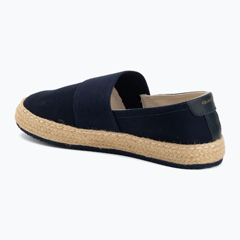 Women's espadrilles GANT Raffiaville marine 3