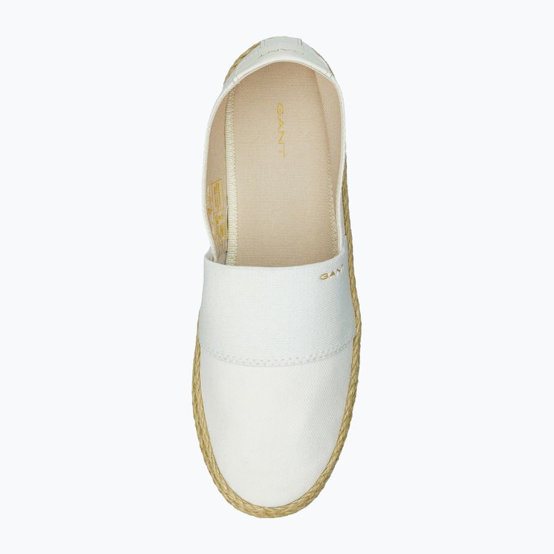 Women's espadrilles GANT Raffiaville off white 5