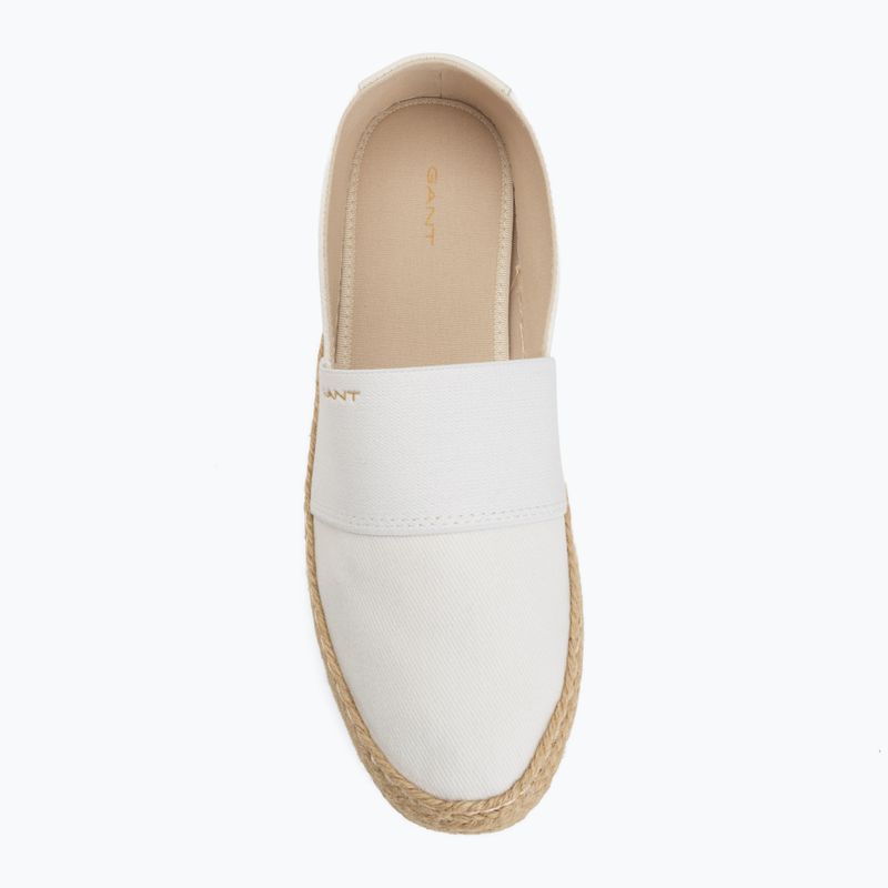 Women's espadrilles GANT Raffiaville off white 5