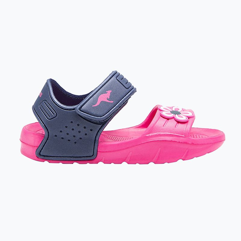 Children's sandals Kangaroos KangaSwim II daisy pink/dk navy