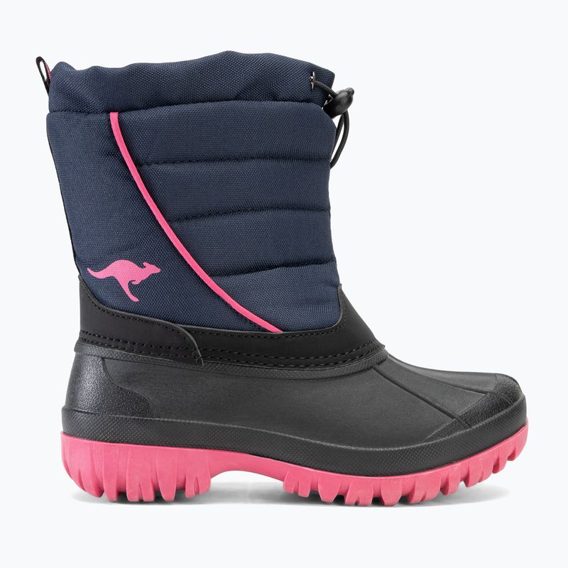 KangaROOS K-Ben junior snow boots dk navy / daisy pink 2