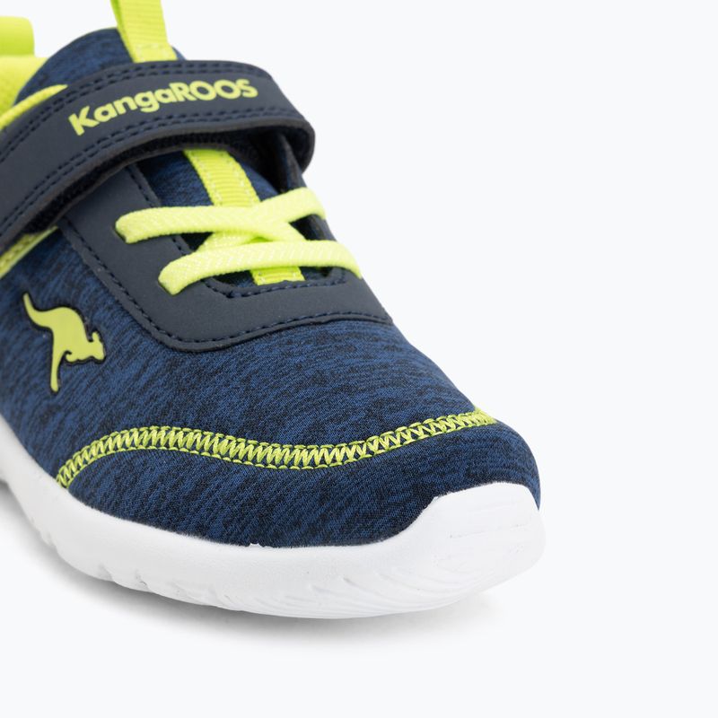 Children's shoes KangaROOS KY-Chummy EV dk navy/lime 7