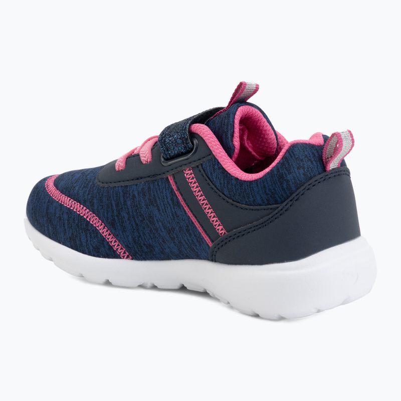 Children's shoes KangaROOS KY-Chummy EV dk navy/fandango pink 3