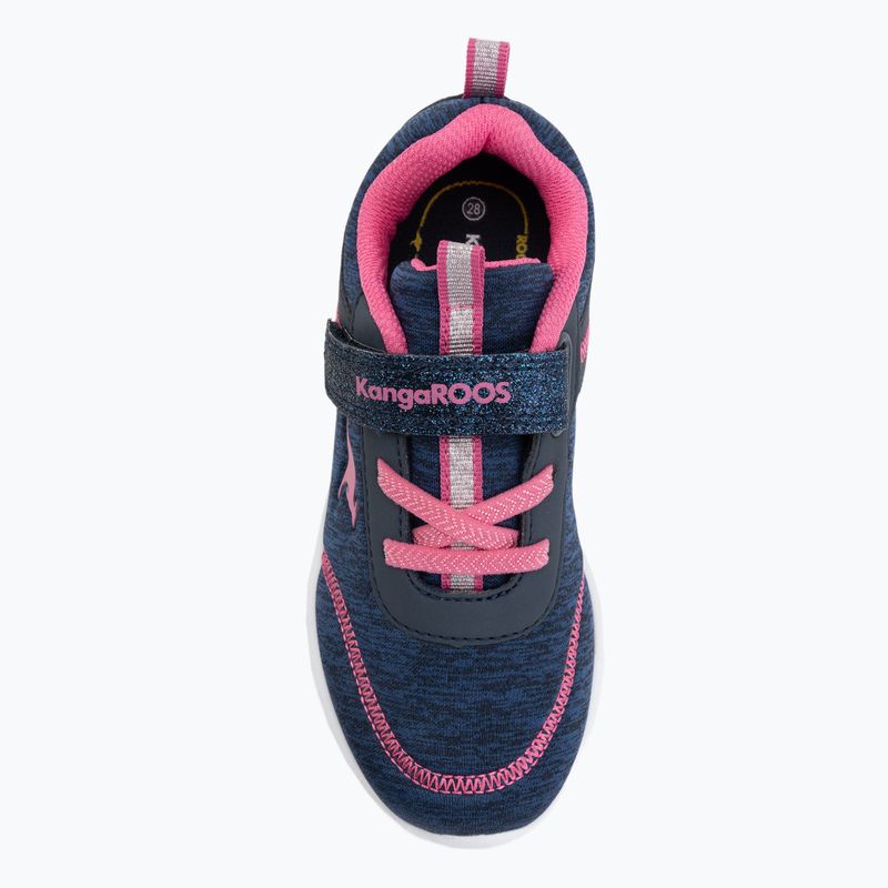Children's shoes KangaROOS KY-Chummy EV dk navy/fandango pink 5