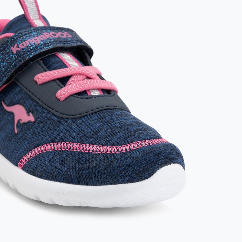 Children's shoes KangaROOS KY-Chummy EV dk navy/fandango pink 7