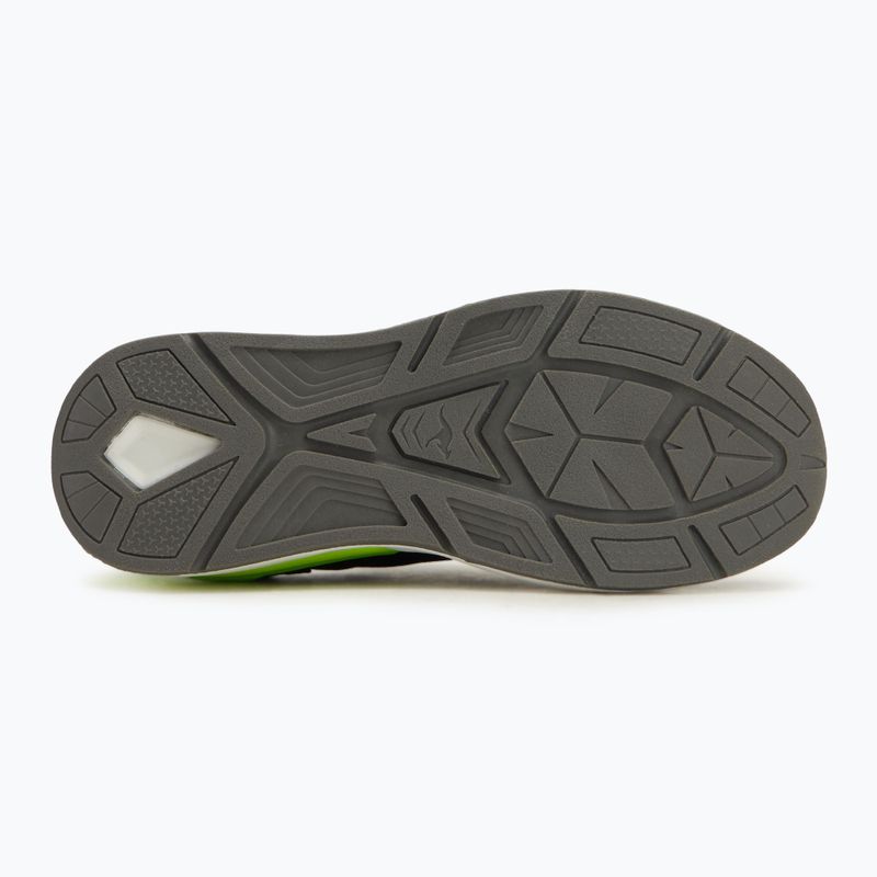 KangaROOS KD-Gym EV jet black/neon yellow children's shoes 4