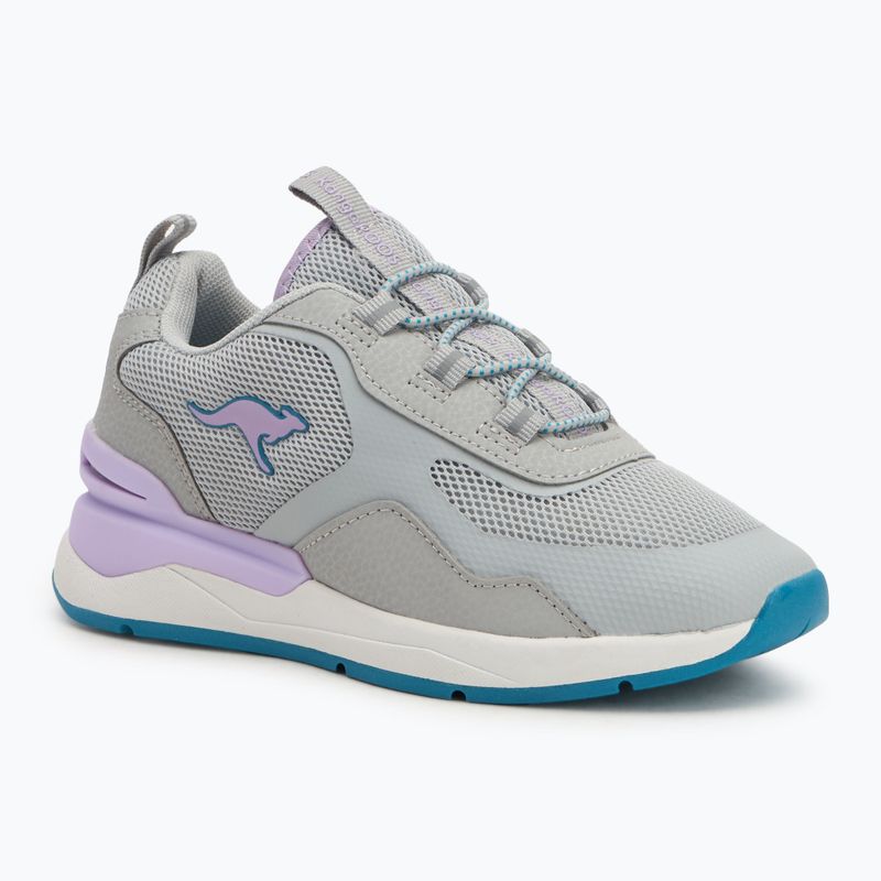 KangaROOS KD-Road vapor grey/lavender children's shoes