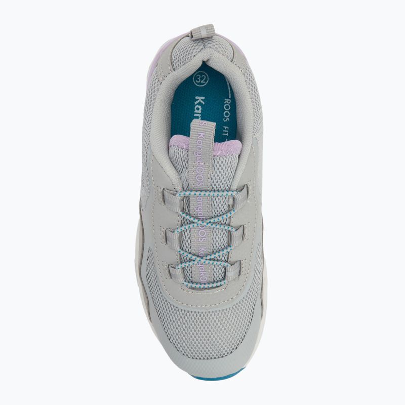 KangaROOS KD-Road vapor grey/lavender children's shoes 5