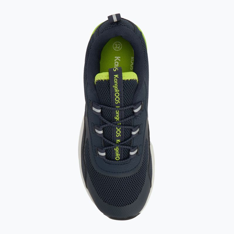 KangaROOS KD-Road dark navy/lime children's shoes 5