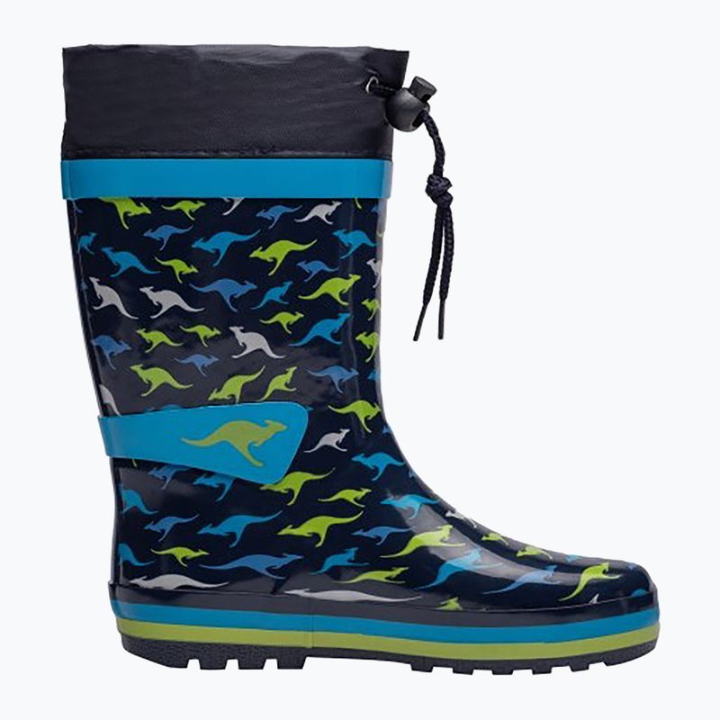 KangaROOS K-Summerrain children's wellingtons dark navy/kangaroo