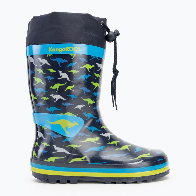 KangaROOS K-Summerrain children's wellingtons dark navy/kangaroo 2