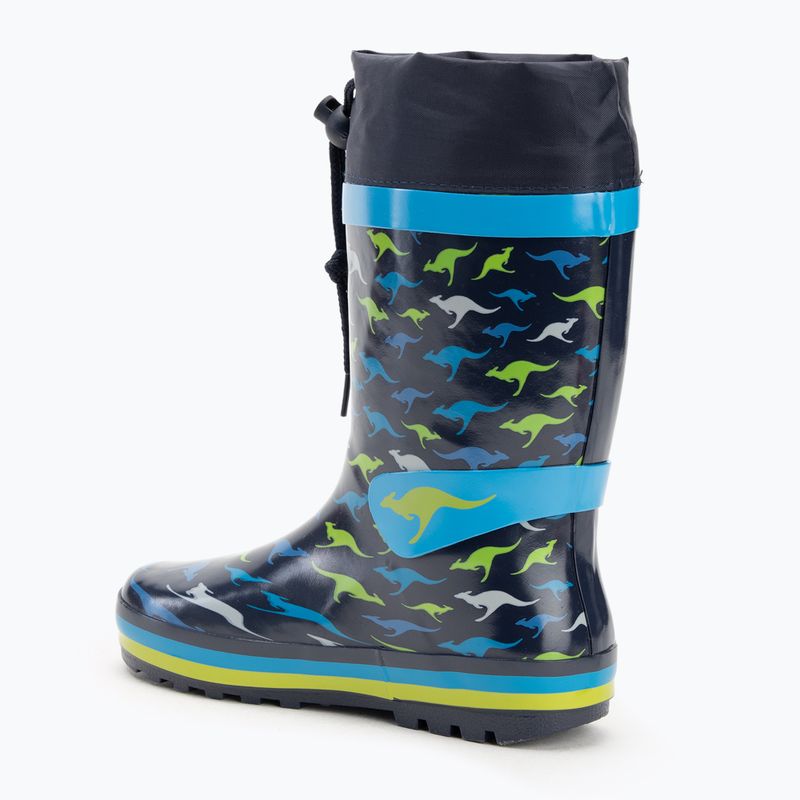 KangaROOS K-Summerrain children's wellingtons dark navy/kangaroo 3