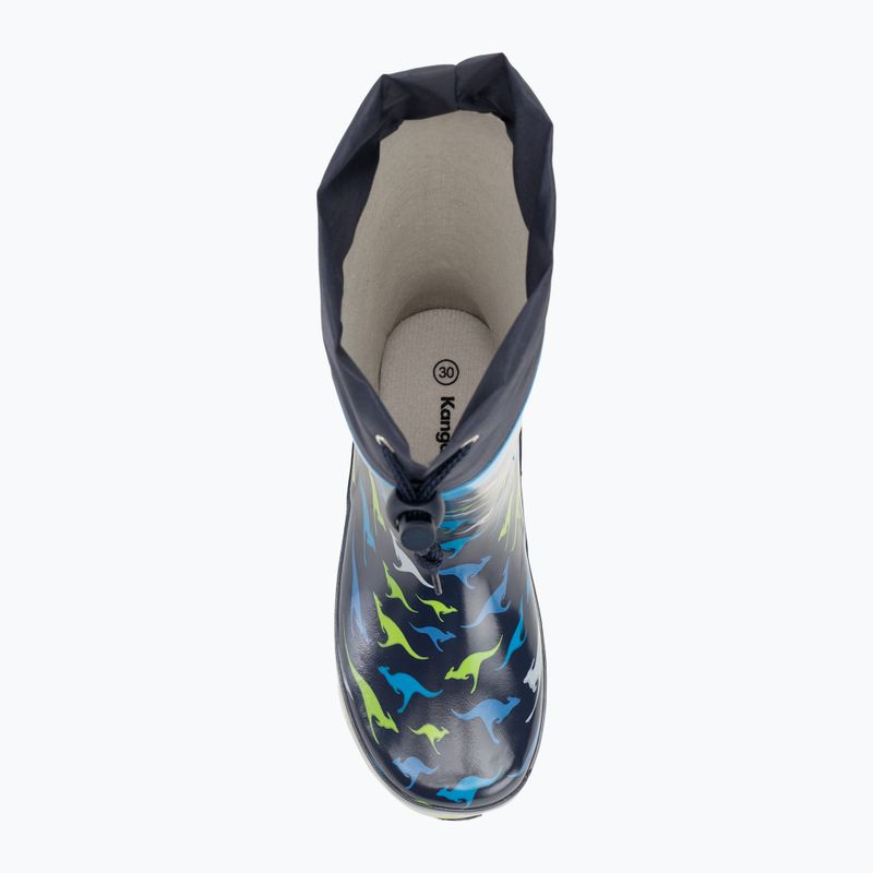 KangaROOS K-Summerrain children's wellingtons dark navy/kangaroo 5