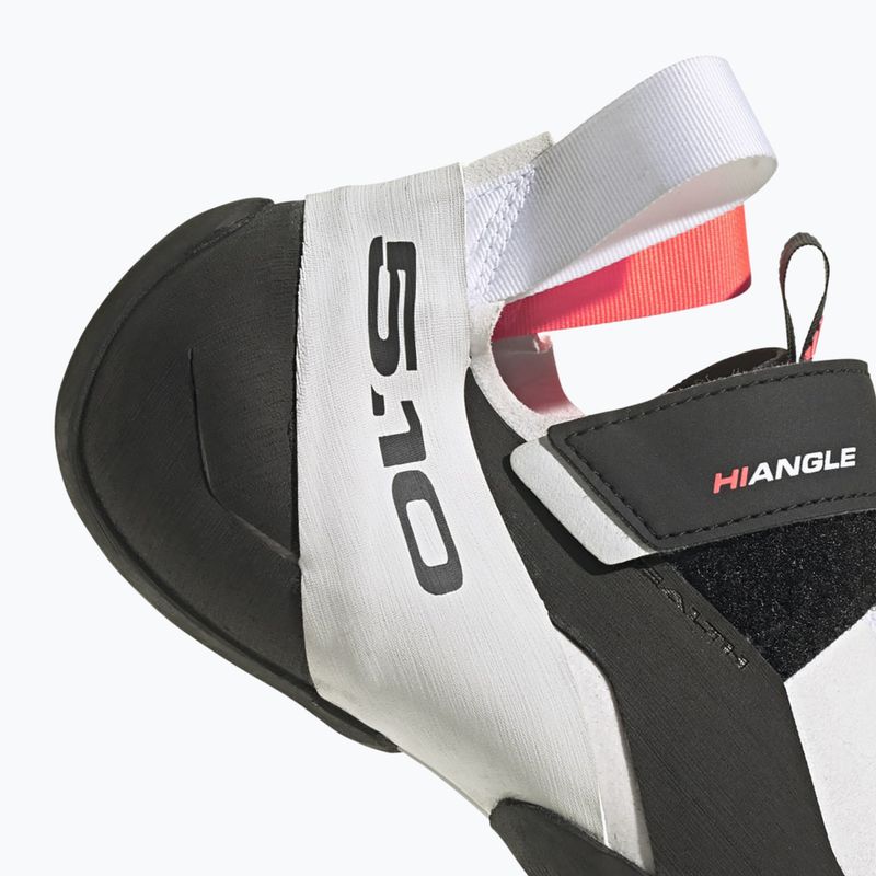 Women's climbing shoes adidas Five Ten Hiangle cloud white/core black/signal coral 13