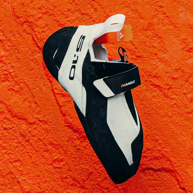 Women's climbing shoes adidas Five Ten Hiangle cloud white/core black/signal coral 14