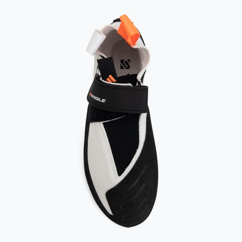 Women's climbing shoes adidas Five Ten Hiangle cloud white/core black/signal coral 5