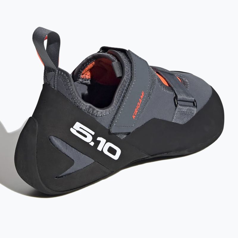 Climbing shoes adidas FIVE TEN Kirigami onix/core black/solar red 10