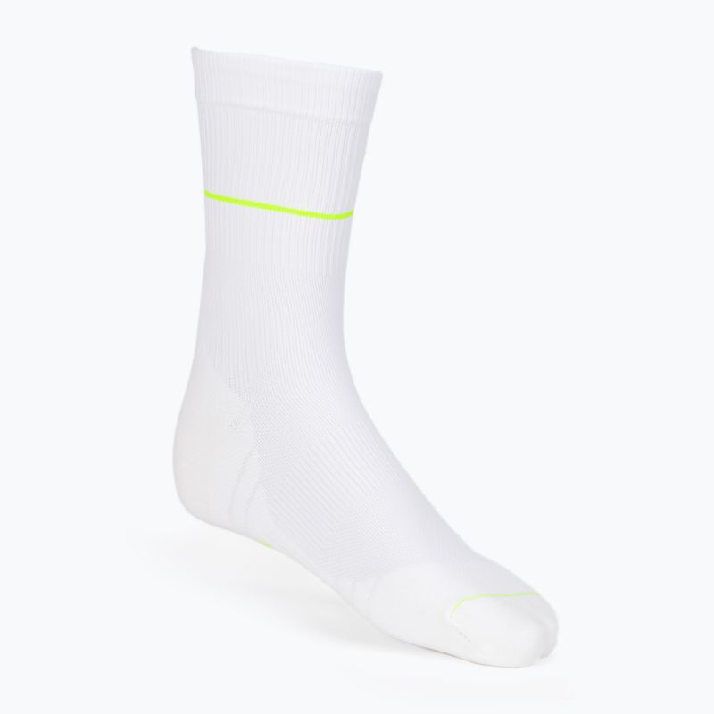 CEP Heartbeat men's compression running socks white WP3CPC2