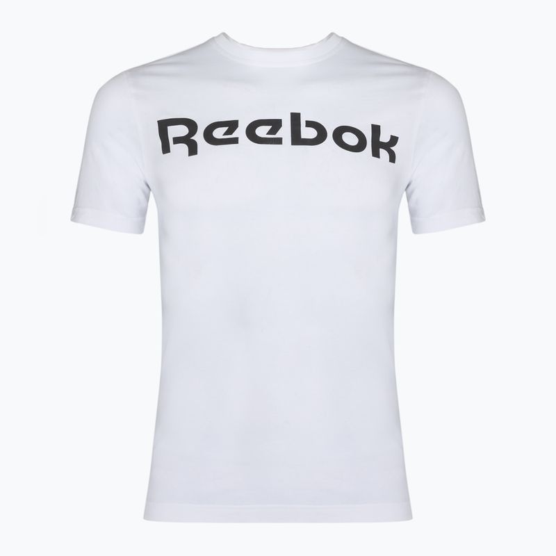 Men's T-shirt Reebok Gs Linear Read Tee white