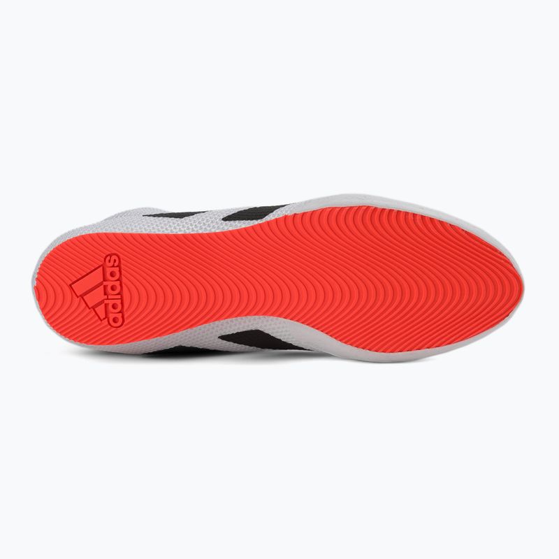 Boxing shoes adidas Box Hog 3 white and black GV9975 4