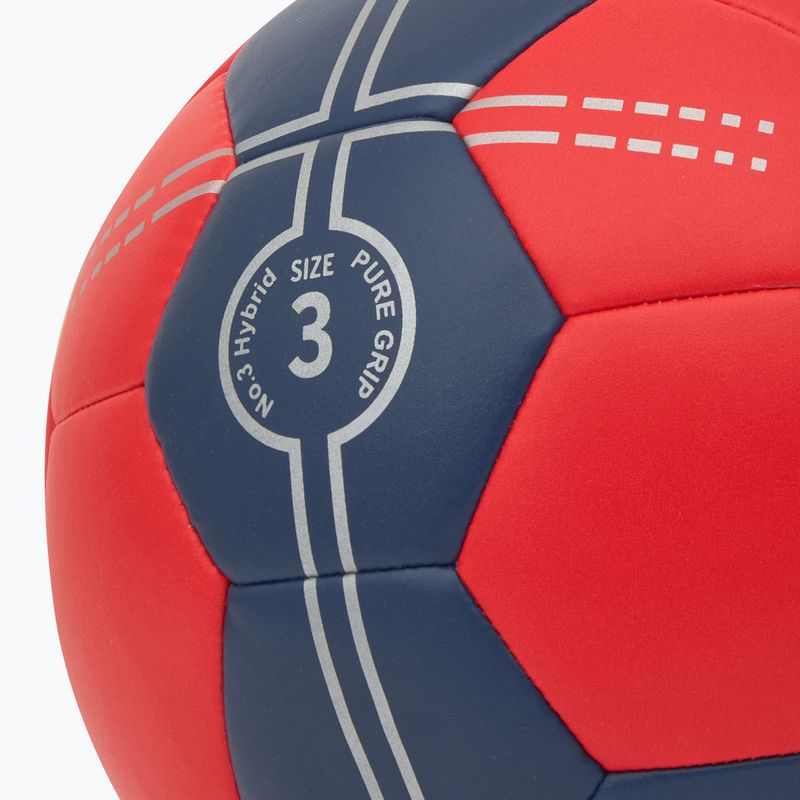 ERIMA Pure Grip Handball No. 3 Hybrid red/new navy size 3 3