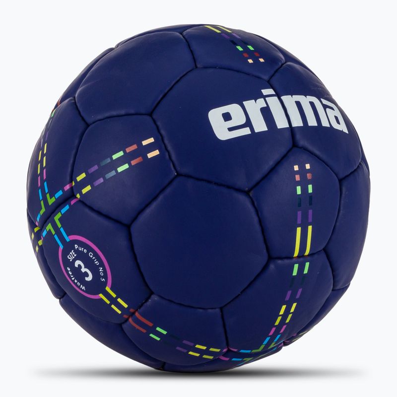 ERIMA Pure Grip Handball No. 5 Wax-Free new navy size 3 2