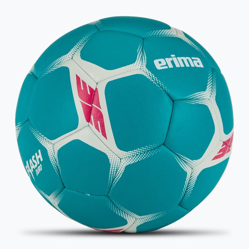 ERIMA Flash Duro handball turquoise/grey size 1 2