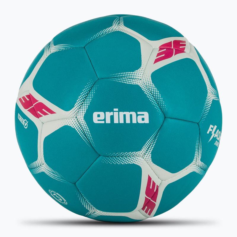 ERIMA Flash Duro handball turquoise/grey size 3