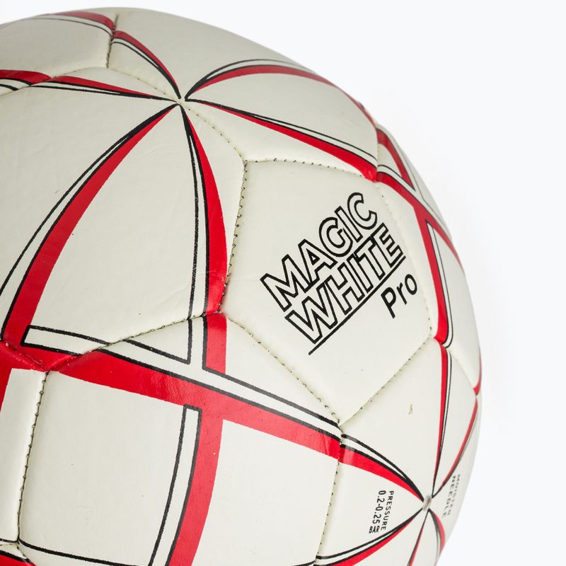 ERIMA Magic White Pro white/red handball size 2 3