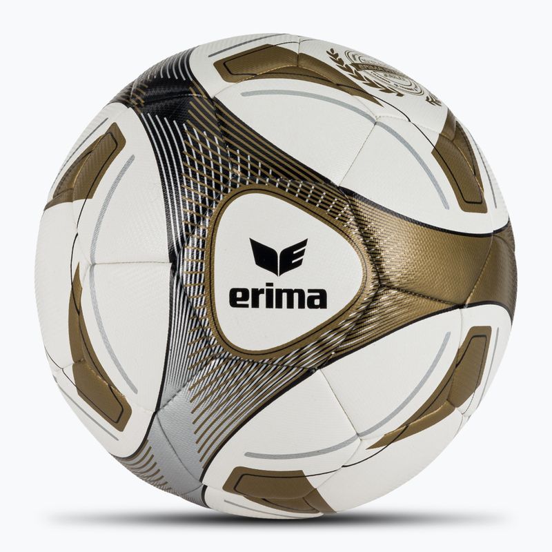 ERIMA Hybrid Training white/gold football size 5