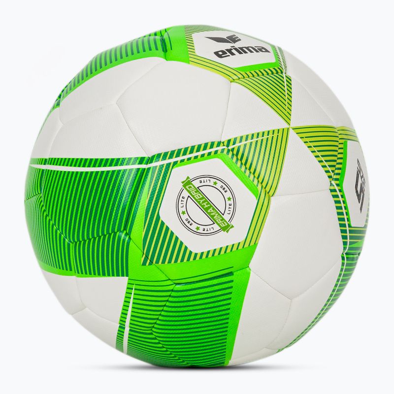Children's football Erima Hybrid Lite 290 size 5 green gecko/lime 2