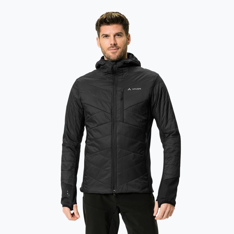 Men's hybrid jacket VAUDE Sesvenna IV black