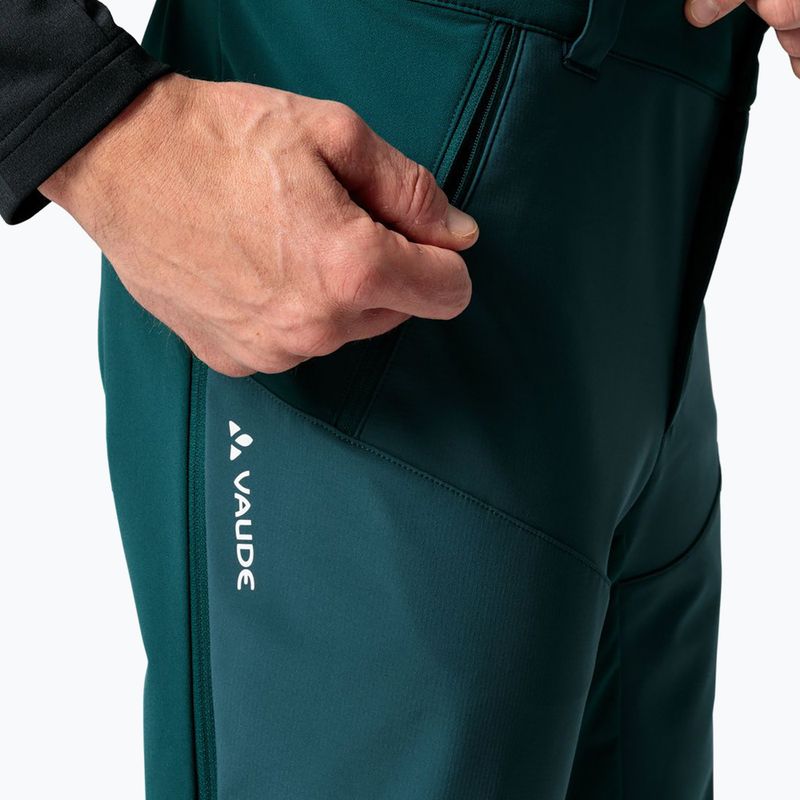 Men's softshell trousers VAUDE Larice IV mallard green 3