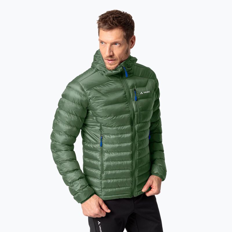 Men's down jacket VAUDE Batura Hooded Insulation woodland