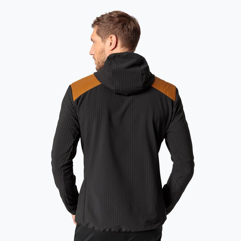 Men's VAUDE Valdassa Hybrid II silt brown jacket 2