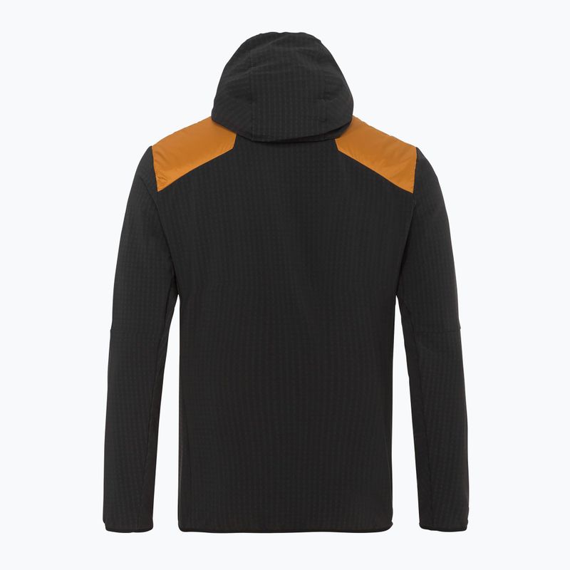 Men's VAUDE Valdassa Hybrid II silt brown jacket 6