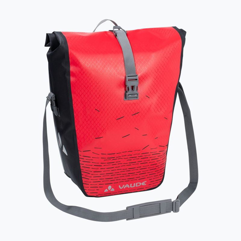 VAUDE Aqua Back Print Single 24 l red/ black bike panniers for carrier 2