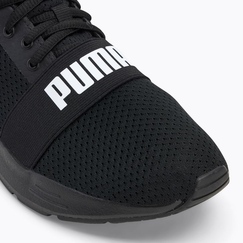 PUMA Wired Run Jr children's shoes puma black/puma white 7