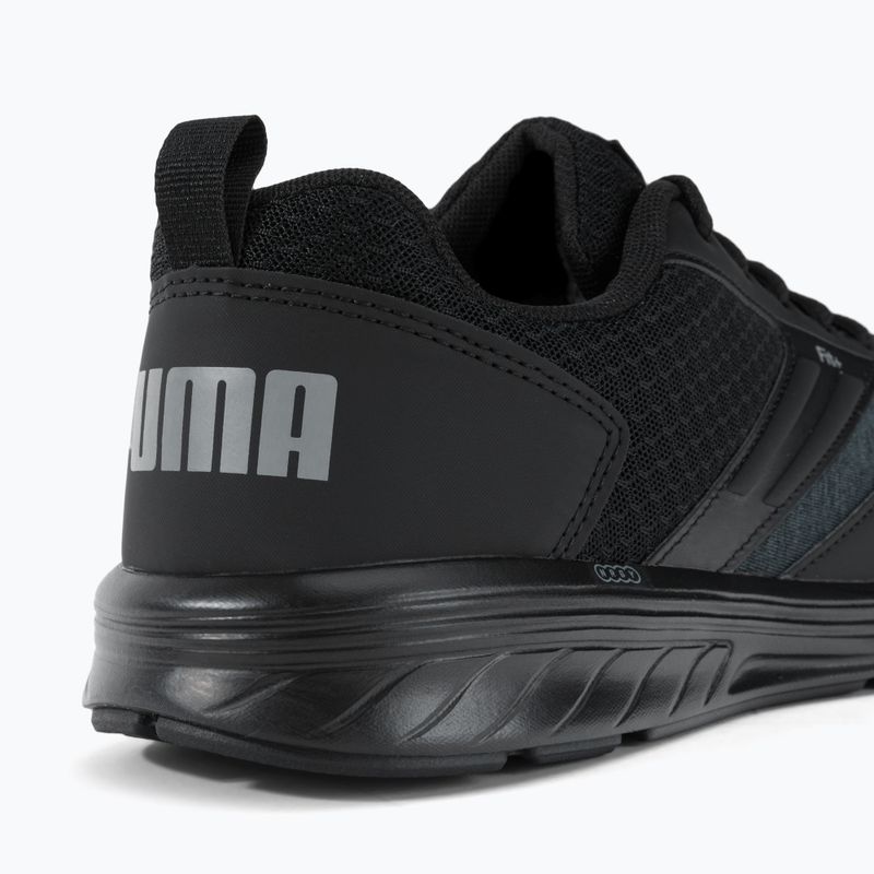 PUMA Nrgy Comet running shoes black-grey 190556 38 9