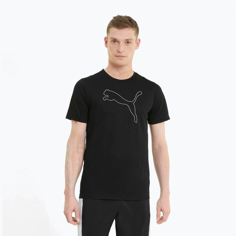 Men's PUMA Performance Cat training T-shirt black 520315 01 3