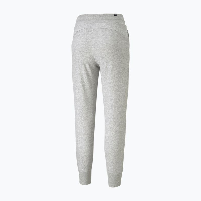 Women's PUMA ESS Sweatpants TR Cl light grey heather 2