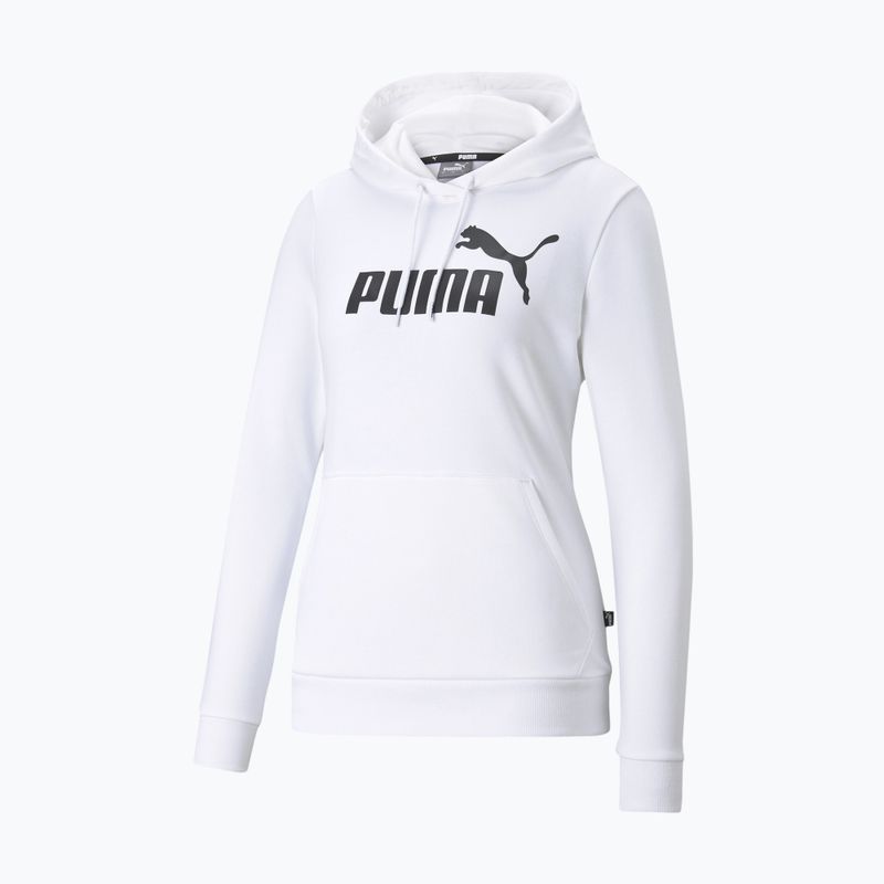 Women's PUMA Essentials Logo Hoodie TR puma white 4