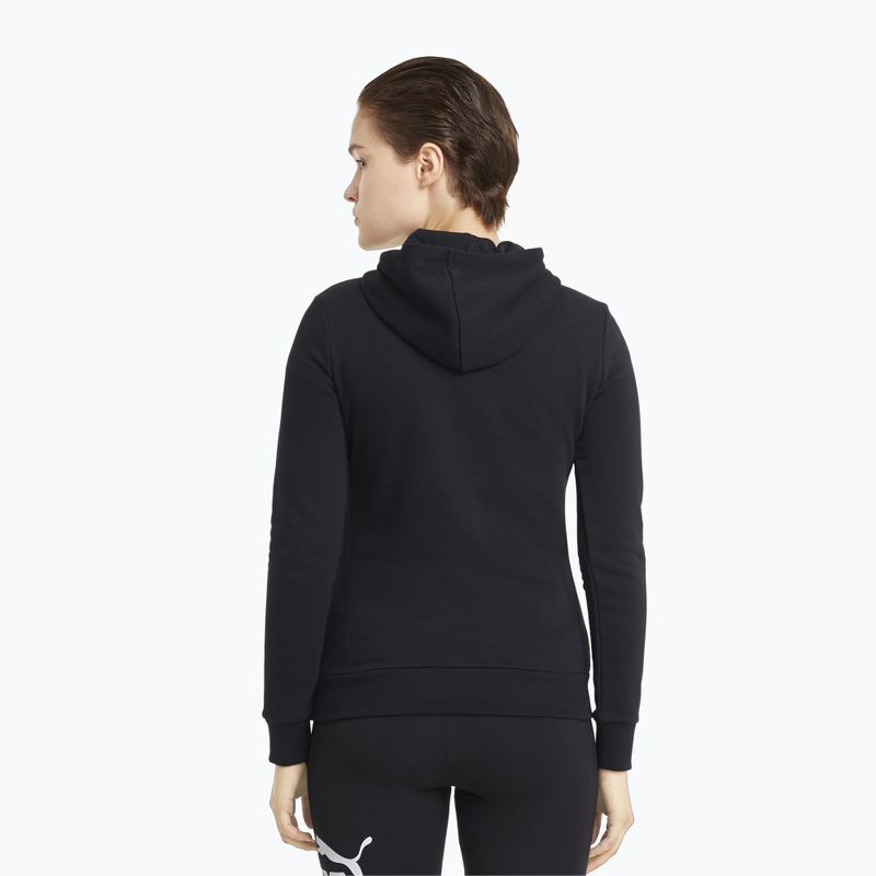 Women's PUMA Essentials Logo Hoodie TR puma black 3