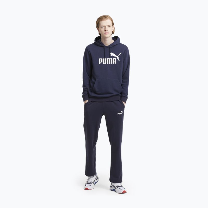 Men's PUMA Essentials Big Logo Hoodie TR peacoat 2